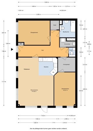 Floorplan - Roerplein 10, 3522 GR Utrecht